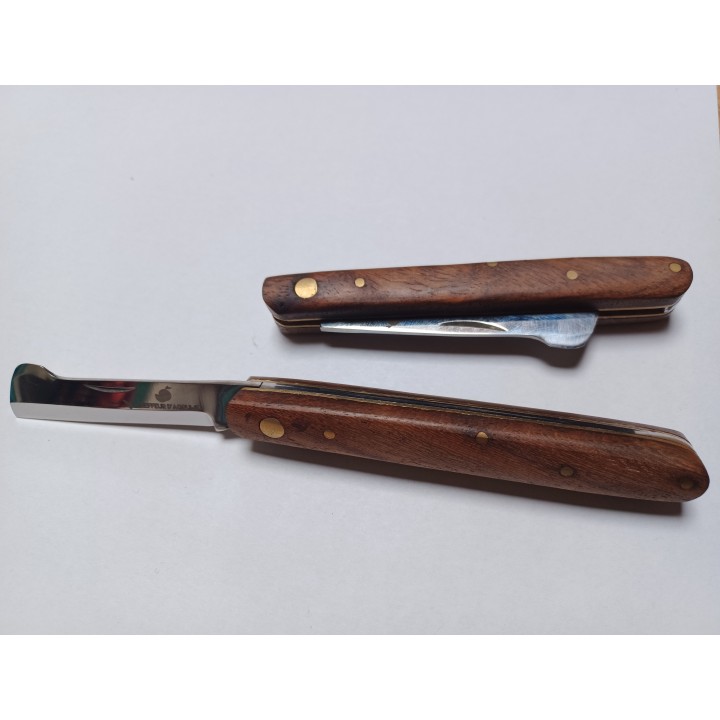 Coltello da innesto per destrimani, lama a smusso singolo