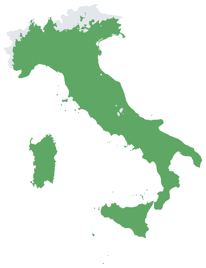 Mappa d’Italia: dove piantare Yuzu in piena terra